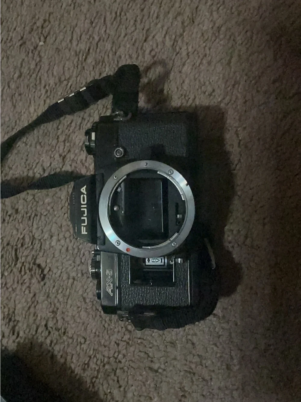 Ambico Black professional camera with leather case and all accessories